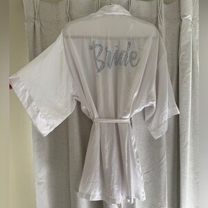 Victoria Secret White Bridal Robe